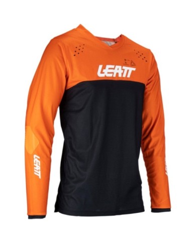 Leatt Jersey Moto 4.5 Enduro Orange schwarz-orange