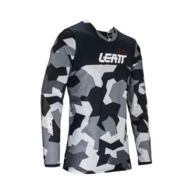 Leatt Maglia Moto 4.5 Enduro Forge grigio-nero-bianco
