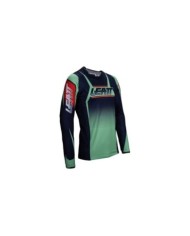 Leatt Maglia Moto 4.5 Lite V25 verde-grigio-rosso