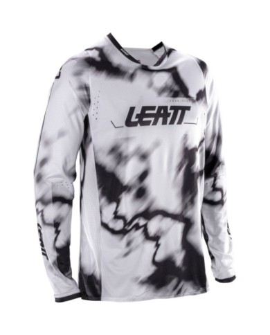 Leatt Maglia Moto 4.5 Lite V26 bianco-nero