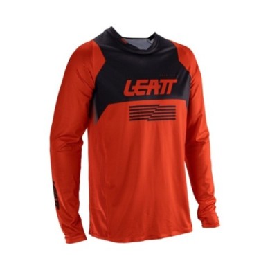 Leatt Jersey Moto 4.5 Lite V26 rot-schwarz