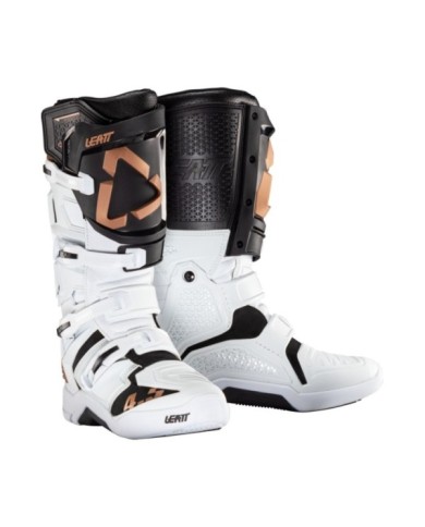 Leatt Bottes 4.5 blanc-noir