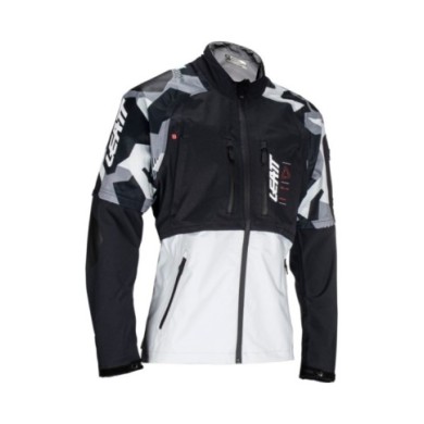 Leatt Giacca Moto 4.5 HydraDri Forge grigio-nero-mimetico