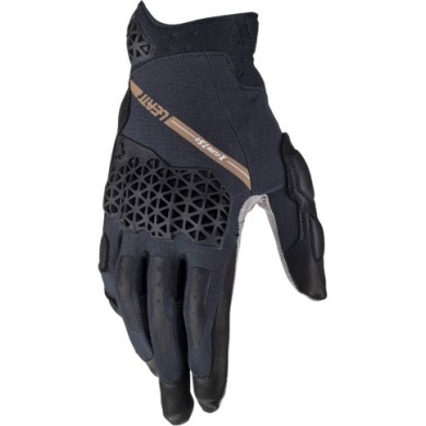 Leatt Adventure Glove ADV X-Flow 7.5 Short V24 stealth dunkelgrau-hellgrau