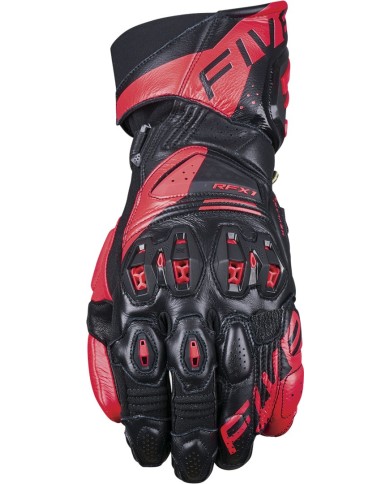 Five Gloves Guanto RFX1 Evo nero-rosso fluo