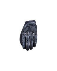 Five Gloves Guanti Stunt Evo 2 in pelle nera