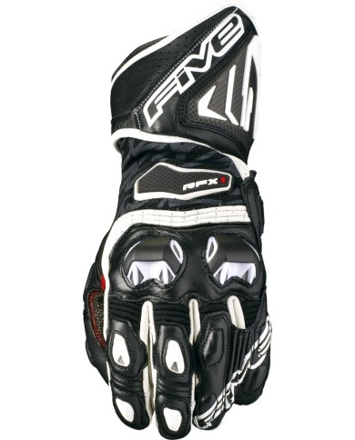 Five Gloves Guanti RFX1 da donna nero-bianco