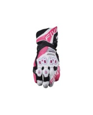 Five Gloves Guanti Woman RFX1 Evo bianco-rosa