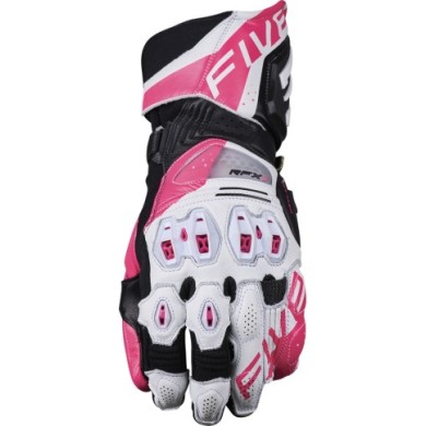Five Gloves Guanti Woman RFX1 Evo bianco-rosa