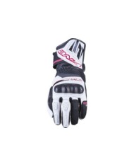 Five Gloves Guanti da donna RFX Sport bianco-rosa-nero