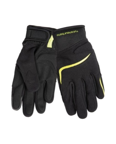 Tucano Urbano Guanti Miky Kid nero - giallo fluo
