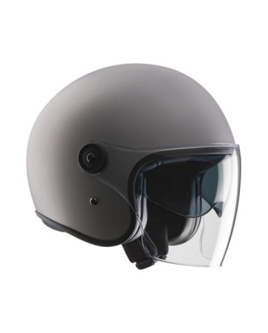 Tucano Urbano casque de jet El`Fast 6.0 mat clair gris