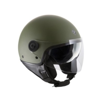 Tucano Urbano Casco jet El`Mettin 6.0 opaco oliva