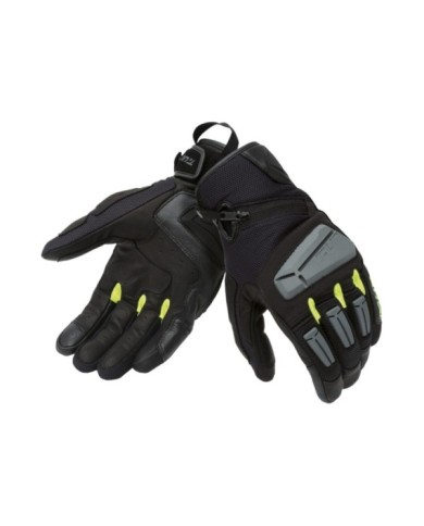 T. UR Gants G-Four noir-gris-jaune fluo