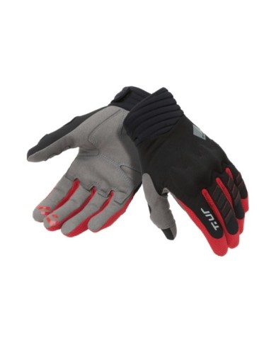 T. UR Guanti G-Six nero-rosso