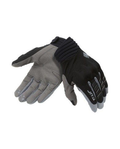 T. UR Guanti G-Six nero-grigio