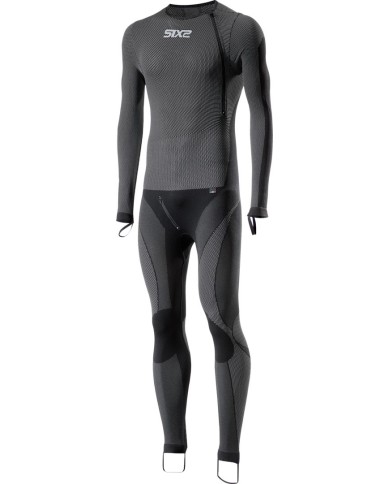 SIXS Tuta funzionale STX R V2 nero carbonio XS