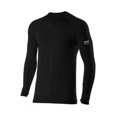 SIXS Funktions T-Shirt TS2 Merino schwarz S