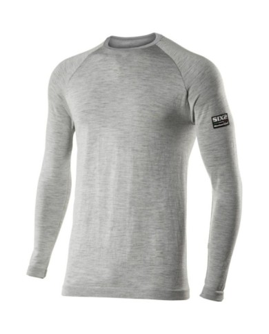 SIXS Funzioni T-shirt TS2 Merino grigio S