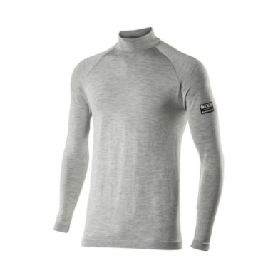 SIXS Funktions T-Shirt TS3 Merino gris S