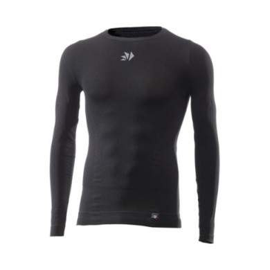 SIXS Langarm Funktions Shirt TS2 V2 schwarz (all black) XS