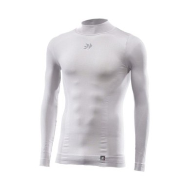 SIXS T-shirt fonctionnel à manches longues TS3 V2 blanc-argenté