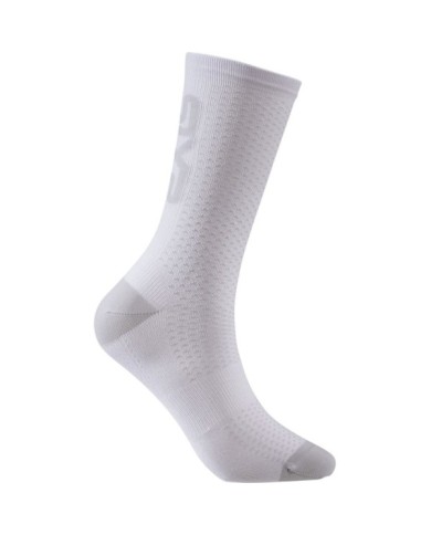 SIXS Chaussettes courtes Short Logo V2 argent-blanc 44