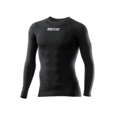 SIXS Langarm Funktionsshirt TS2 All Black XS