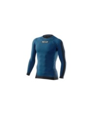 SIXS Langarm Funktionsshirt TS2 schwarz-petrol XS