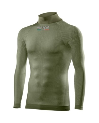 SIXS Funktions T-Shirt TS3 olive Army XS