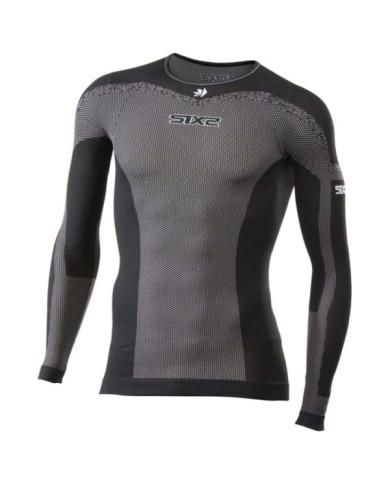 SIXS Funktionsshirt-langarm TS2L BT carbon schwarz XS