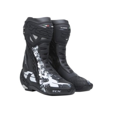 TCX Stiefel RT-Race schwarz-weiss-grau