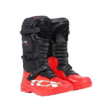 TCX Stiefel Comp-Kid schwarz-rot