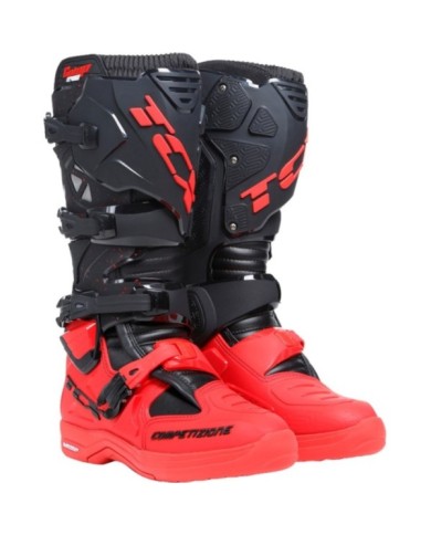 TCX Bottes COMP EVO 2 MICHELIN noir-rouge