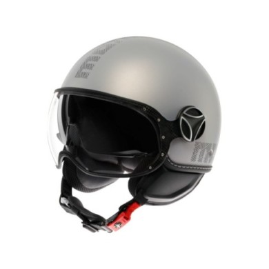MOMODESIGN Casco jet FGTR Evo Matt grigio-grigio