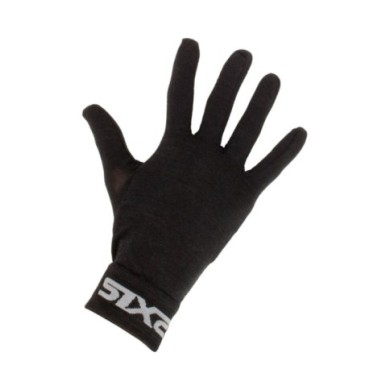 SIXS Unterhandschuh GLX Merino schwarz S