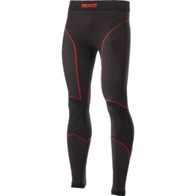 SIXS Funktionsunterhose-lang Blazefit PNXW CU schwarz-rot XS