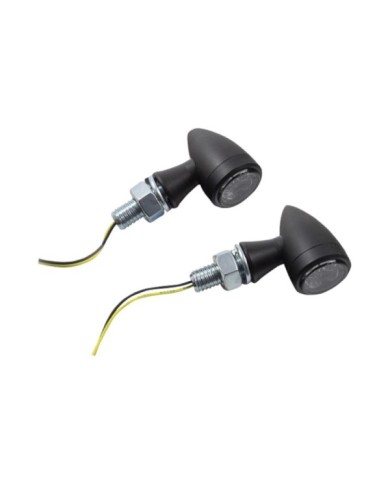 IBEX-Zieger LED lampeggiante Bullet colorato M8 omologato E