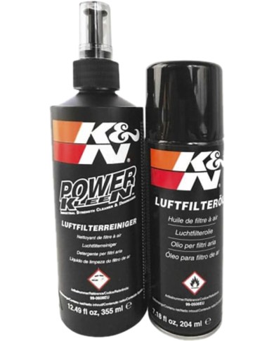 K&N Huile et nettoyant pour filtre à air 99-5003EU