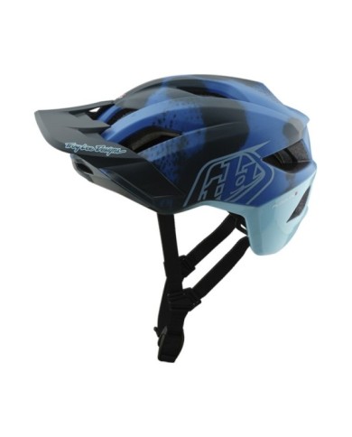 Troy Lee Designs Flowline SE Helmet W MIPS - Badge Camo blau XS