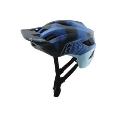 Troy Lee Designs Flowline SE Helmet W MIPS - Badge Camo bleu XS