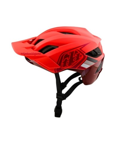 Troy Lee Designs Casco Flowline SE - Distintivo rosso XS