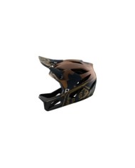 Troy Lee Designs Casco Stage - Stealth nero-grigio-marrone XS