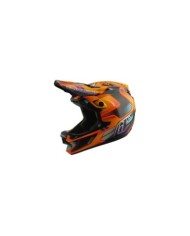 Troy Lee Designs D4 Carbon Helmet W Mips - Crest gold