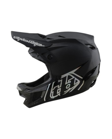 Troy Lee Designs D4 Carbon Helmet W MIPS - Stealth noir