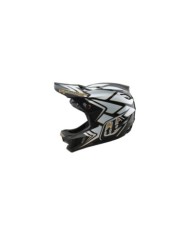Troy Lee Designs D4 Composite Helmet W MIPS - Ghostwing blanc