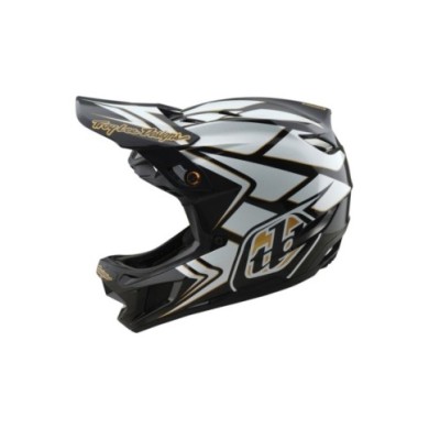 Troy Lee Designs D4 Composite Helmet W MIPS - Ghostwing blanc