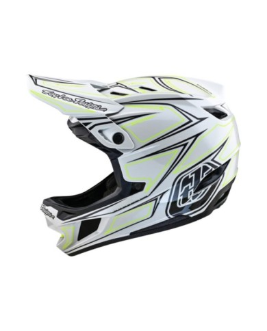 Troy Lee Designs D4 Composite Helmet - Pinned gris