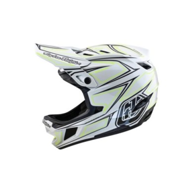 Troy Lee Designs D4 Composite Helmet - Pinned gris