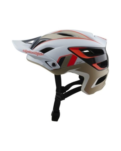 Troy Lee Designs Casco A3 W MIPS - Intake bianco XS